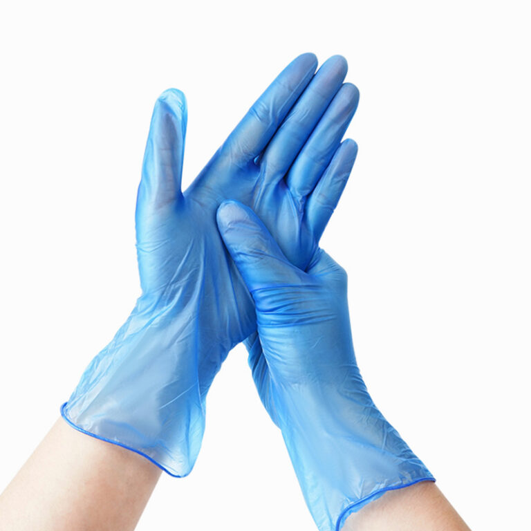 Disposable Vinyl Gloves Blue Mosu Disposable Gloves