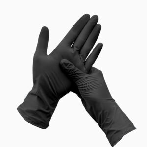 black nitrile gloves wholesale