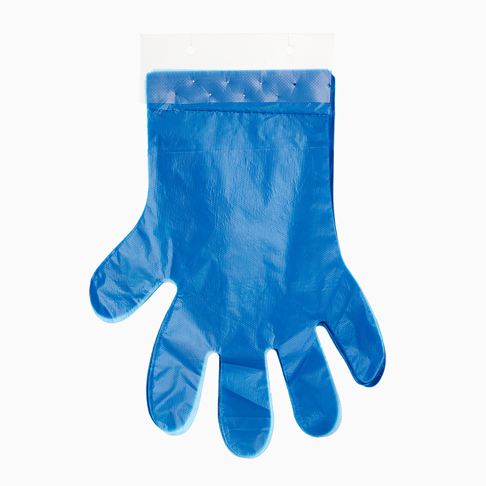 plastic hand gloves